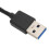 Custodia esterna per DVD slim da 12,7 mm USB 3.0 nera 7
