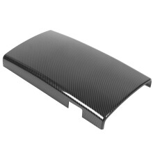 Cubierta de reposabrazos de la consola central de fibra de carbono para Clase S W221