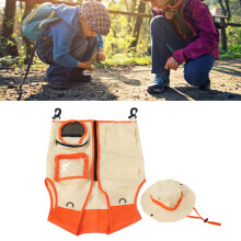 Set di gilet e cappello per bambini arancione, 100-140 cm, 47x37 cm