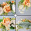 Corona de puerta de primavera 75 cm multicolor, 150 g 11