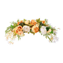 Corona de puerta de primavera 75 cm multicolor 150 g guirnalda