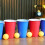 Set da gioco Beer Pong con 12 bicchieri, 8 palline, bicchiere 12,59,5 cm 7