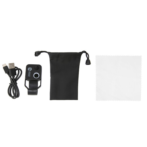 APL MS002 200X microscope pour smartphone, 110 mAh, 70 g noir 1