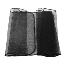 9,8 ft (3 m) Rete di sicurezza in mesh - 300x74cm Nero