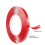 Ruban adhésif transparent double-face - Acrylique rouge 7