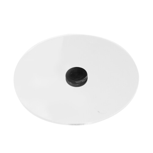 Ensemble de 2 couvercles d'infuseur de fumée, rond, Ø12 cm, transparent 2