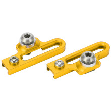 2 Stück Aluminiumlegierung C-Klemme Bremsbelag-Verlängerung für Rennräder, 55 mm