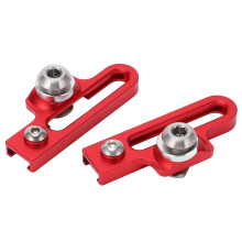 2 pièces de patins de frein en alliage d'aluminium rouge pour pince-C 55 mm