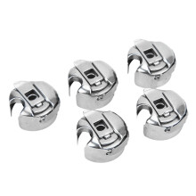 5 piezas de portabobinas de acero inoxidable 1.2x2.1 cm (0.5x0.8 in)