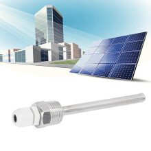 Termowell inoxidable de 100 mm con tapa de ABS, IP68