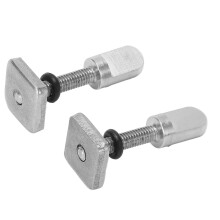 2 pièces vis fines en acier inoxydable 316, bouchon de plaque M4