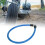 Câble antivol pour vélo en acier durable, portable, facile à utiliser, polyvalent, bleu. 13