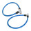 Câble antivol pour vélo en acier durable, portable, facile à utiliser, polyvalent, bleu. 6