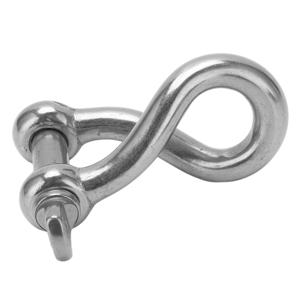 10Mm Twisting Shackle Stainless Steel Screw Pin Anchor Shackle For Marine Yachting M10 5021321647304