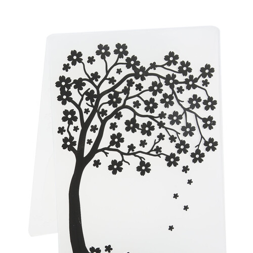2pcs Embossing Folders Plastic Material Decorative Textures DIY Making Embossed Designs Templates for Scrapbooking 2