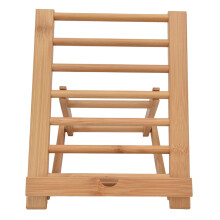 Soporte para tableta de bambú 4-13 pulg., 17x22 cm, natural