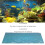 Sfondo marino 3D in PVC autoadesivo 91x50cm 3