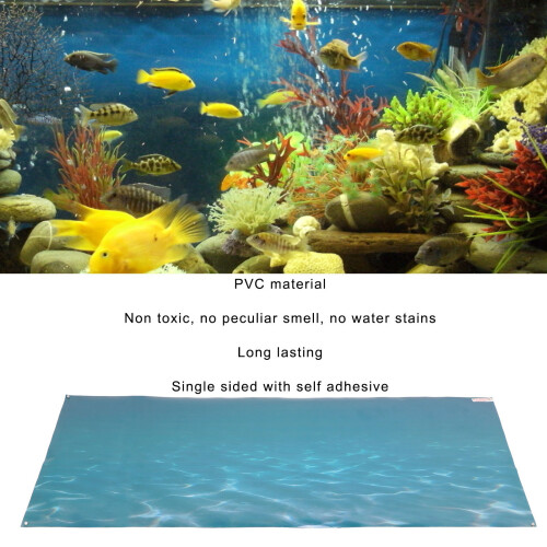 Sfondo marino 3D in PVC autoadesivo 91x50cm 2