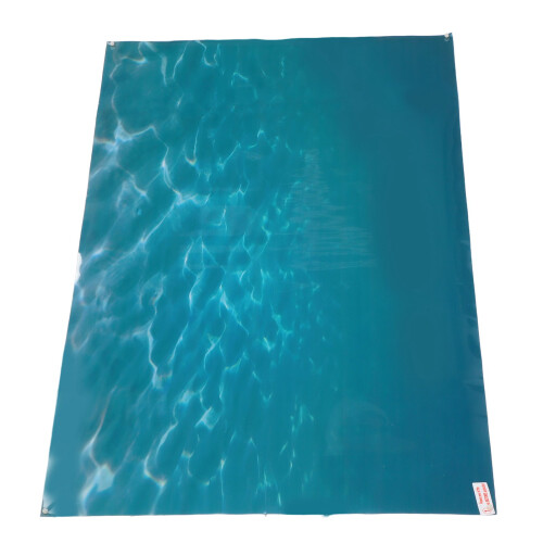 Sfondo marino 3D in PVC autoadesivo 91x50cm