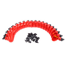 20 pezzi di abbeveratoi per polli - plastica atossica rossa