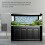 Affiche d'aquarium 3D en PVC auto-adhésif 122x50cm 9