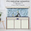 Affiche d'aquarium 3D en PVC auto-adhésif 122x50cm 11