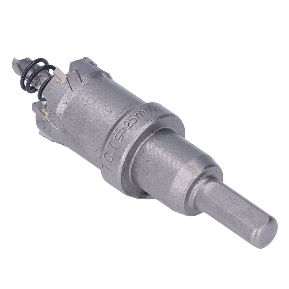Carbide Hole Saw Bit Tct Thick Metal Teeth Hole Cutter Kit With Hex Wrench Coring Drill25mm / 1In 4951321649743