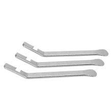 3 piezas de palancas para llanta de bicicleta, acero inoxidable, duraderas