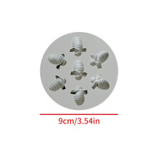Molde de silicona para abejas: panal 17x13x0,9 cm, 110 g