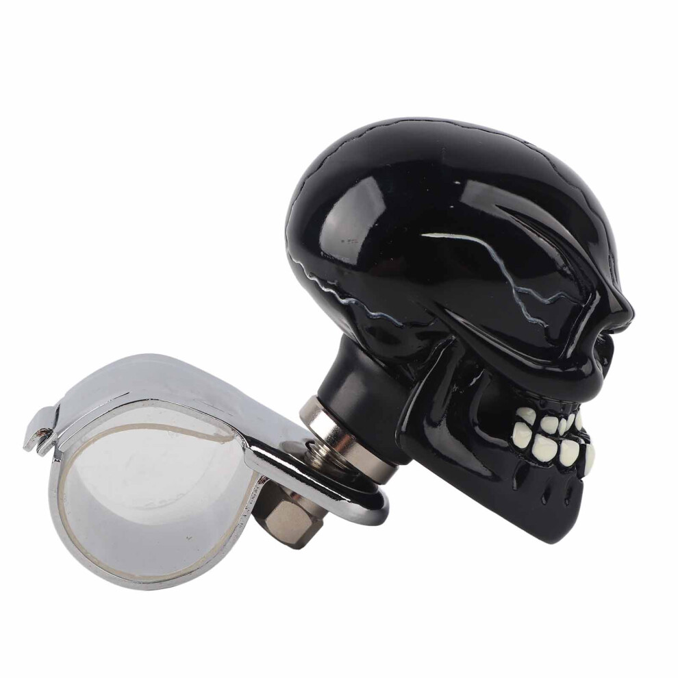 Skull Steering Wheel Knob Spinner Suicide Power Handle For Cars Trucks Tractors Boatsblack 9381321651708