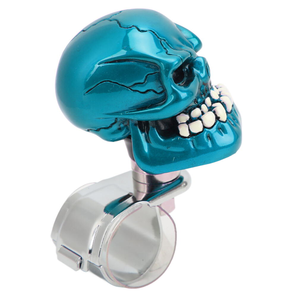 Skull Steering Wheel Knob Spinner Suicide Power Handle For Cars Trucks Tractors Boatsblue 3051321651737