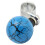 Power Ball Spinner Blu per Volante, Anello da 3 cm 13
