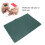 Repose-main pour nail art - Vert foncé, cuir 11