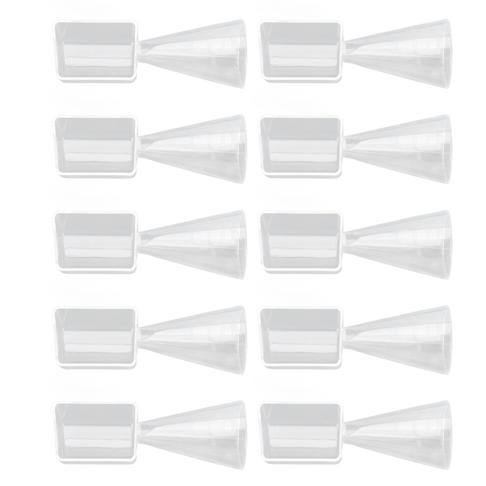 10Pcs DIY Mask Measuring Cup Multifunctional Accurate Mask Spoon with Scale for Making Mask