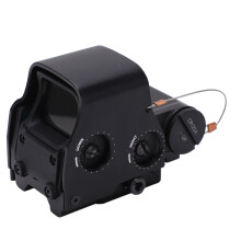 Red Green Dot Sight Tool 1X Magnifier Holographic Sighting Device for 22mm Guide Rail Mount