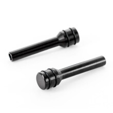 Goupille de verrouillage universelle pour porte de voiture en aluminium 5.0cm noir