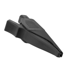 Capuchon de sécurité en laiton pour pince électrique 4 mm / 0,2 po pour test de batterie de voiture 32 A 1000 V noir