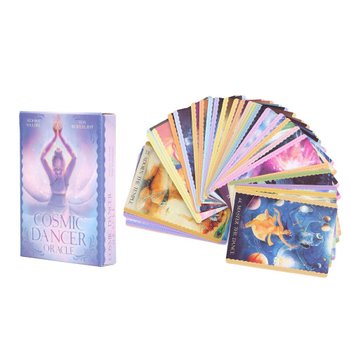 Cosmic Dancer Oracle Tarot ensemble de 44 cartes 1