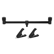 Portacanna da carpa staffa 25 cm 2 teste nero