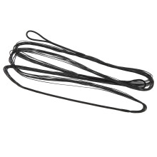 Cuerda de arco de 12 hebras de 62 pulgadas negra