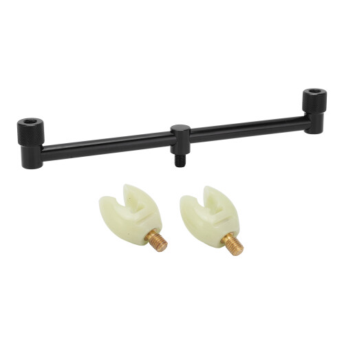 Carp Buzz Bar 25 cm 2-teste, Alluminio bianco luminescente