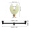 Carp Buzz Bar 25 cm 2-teste, Alluminio bianco luminescente 11
