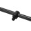 Supporto Rod Pod in alluminio, 25 cm, 2 teste, Nero 12