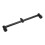 Supporto Rod Pod in alluminio, 25 cm, 2 teste, Nero 15
