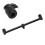 Supporto Rod Pod in alluminio, 25 cm, 2 teste, Nero 3