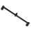 Supporto Rod Pod in alluminio, 25 cm, 2 teste, Nero 10