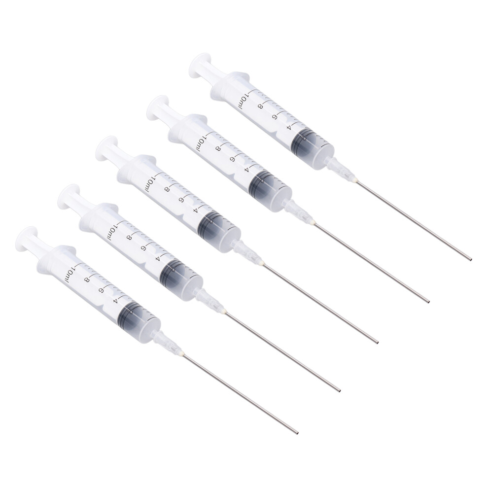 5Pcs Ink Filling Syringe Plastic 10Ml Injector Drawing Tool With Scale For Printer Cartridge 8471321660884