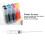 Ink Supply Needle Syringe Plastic Suction Sampler Refilling Tool for Printer Cartridge 10ml 5