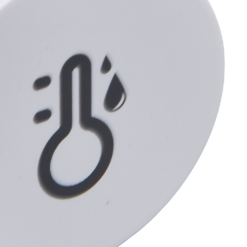 BT5.0 Moniteur de Température et d'Humidité Mini ABS 1000mAh 2