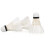 3 pezzi di volani da badminton 8x6,5x6,5 cm bianco 12